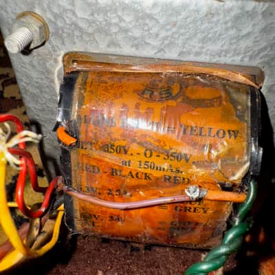 Vintage 1962 Marshall Offset JTM45 RS Radiospares Mains Power Transformer *1960s* image 8