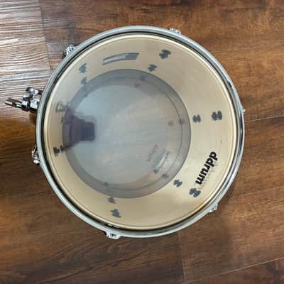 Ddrum Dominion  - Brushed Olive Metallic 12” x 8” rack tom image 4