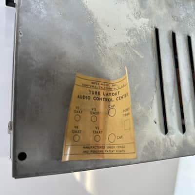 Ampex 402 Stereo Preamplifier Tube image 11