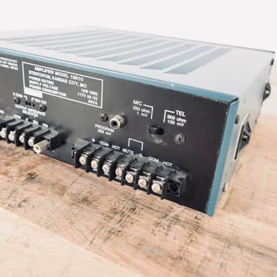 Stentofon 18010 2-Channel Amplifier Mixer (church owned) CG00DGJ image 5
