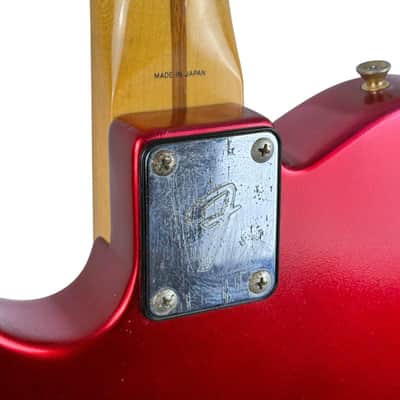 Fender Japan 72´ Reissue Telecaster 1993-1994 - Candy Apple Red Repaint - Vintage image 6