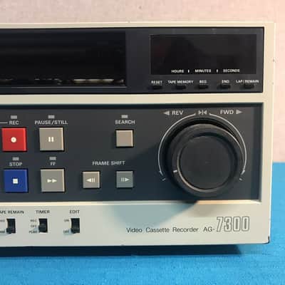 Panasonic AG-7300 S-VHS Pro Video Cassette Recorder - For Parts or Repair image 2