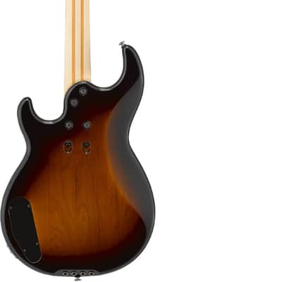 Yamaha BB434M 4-String Bass Guitar, Maple Fingerboard, Tobacco Brown Sunburst image 3