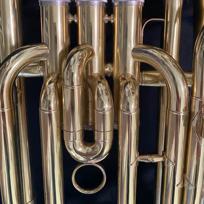 (Mendini) cecilio baritone horn (euphonium) with case and mouthpiece image 8
