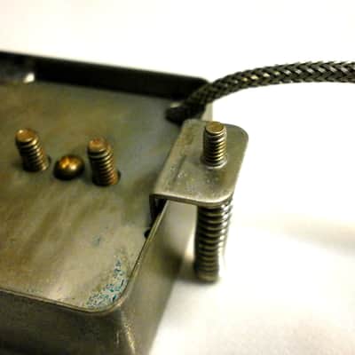 RELIC AGED Humbucker Sized P90 Pickups SET Hand Wound PAF Size Q Bridge Neck by Q pickups image 8