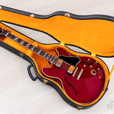 1964 Gibson ES-345 Vintage Semi-Hollow Guitar Cherry, Collector-Grade w/ Case image 21