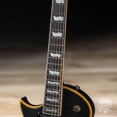ESP LTD Deluxe EC-1000 LH Left-Handed EMG Guitar – Vintage Black image 4