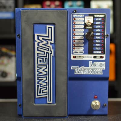 DigiTech Bass Whammy Pitch Shift Pedal 2014 - Present - Blue image 3