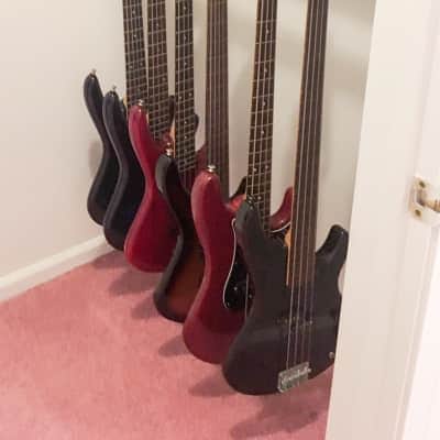 Guitar Bar Hanger 12” fits 6 & 7 string Guitars and 4 & 5 string Bass Guitars image 4