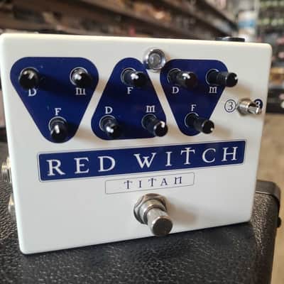 Reverb.com listing, price, conditions, and images for red-witch-titan-delay