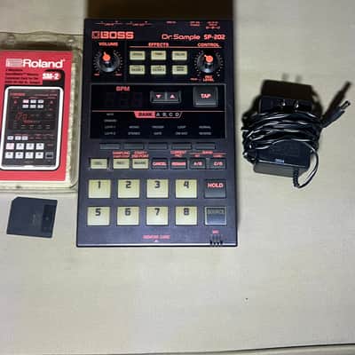 Boss SP-202 Dr. Sample with smart media card & power supply