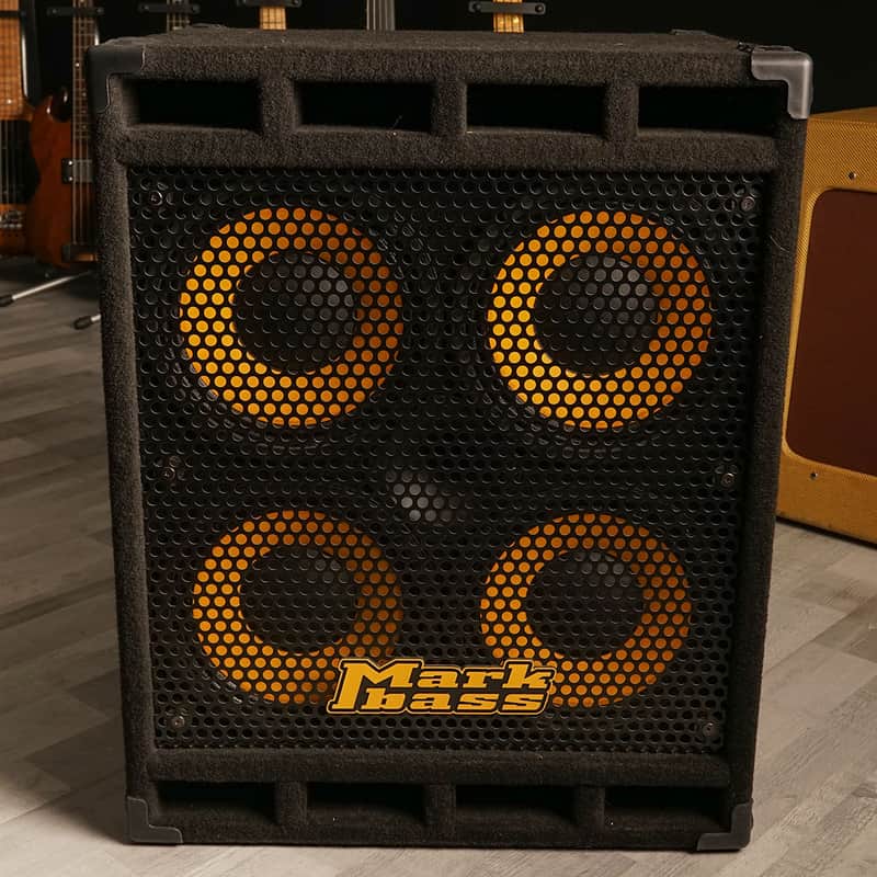 Markbass Standard 104HF 800-Watt 4x10" Bass Speaker Cabinet (4ohm) 2007 - Present - Black image 1