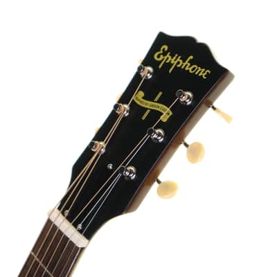 Epiphone Inspired By Gibson 1942 Banner J-45 Electro Acoustic Guitar, Sunburst with Case image 6