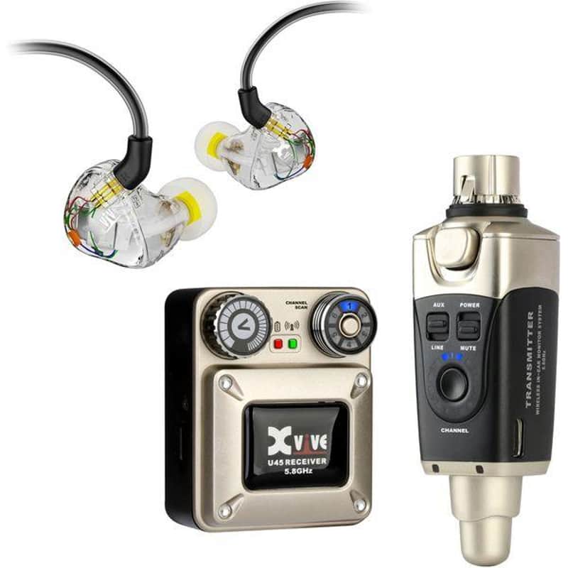 Xvive - U45T9 - Bundle Sistema wirelss + Auricolari In-Ear image 1