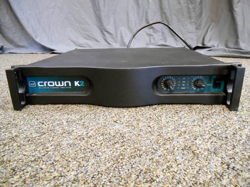 Crown K2 Power Amplifier K-2 Amp Fanless Great for Bass, Subs or Studio image 1