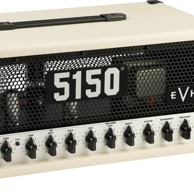 NEW* EVH 5150 ICONIC SERIES 15 WATT 6L6 TUBE AMPLIFIER HEAD IN IVORY image 5