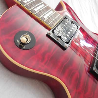 Epiphone Les Paul Classic Quilt Top 1999 Trans Red, HSC image 12