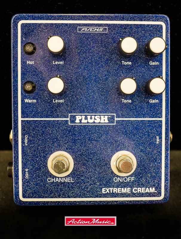 Fuchs Plush Extreme Cream Blue Sparkle image 1