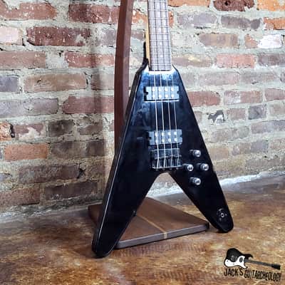 Dean Flying V Bass w/ RARE Buzzsaw Inlays (2000s) image 3