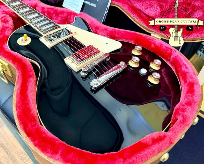 🔥2023🔥 Gibson Les Paul Standard 60s Plain Top Ebony~ Seymour Duncan/Killswitch image 1