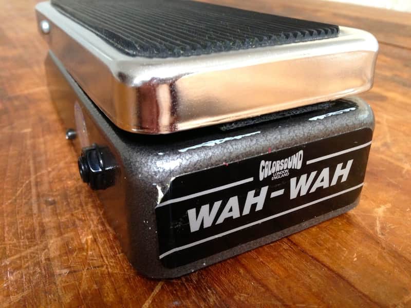 1976 ColorSound wah-wah made by Sola Sound London England | Reverb