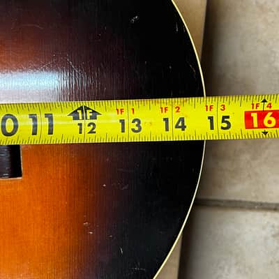 Kalamazoo KG-14 1936 - 1943 sunburst Acoustic Guitar image 15