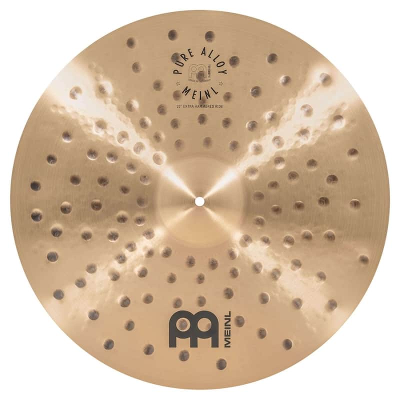 Meinl Pure Alloy Extra Hammered Ride Cymbal 22" image 1