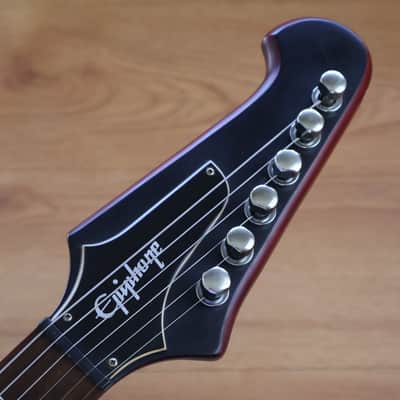 2006 Epiphone Korea Limited Edition Custom Shop Firebird (Worn Cherry) image 2