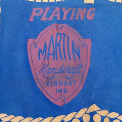 Vintage 1930's Martin Band Instrument Company Felt Banner! Presque Isle Orchestra, Extremely Rare! image 2