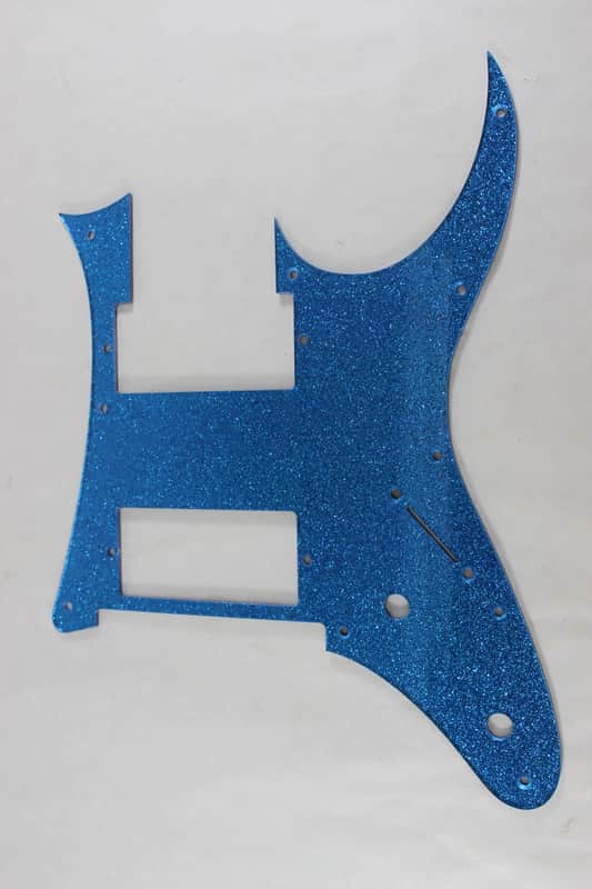 Blue Glitter Sparkle HXH HH Pickguard fits Ibanez(TM) RG550 Jem  RG image 1