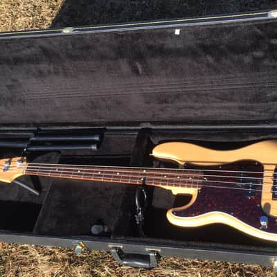 Left Handed Fender Hot Rod Precision Bass 2001 Natural Lefty image 7