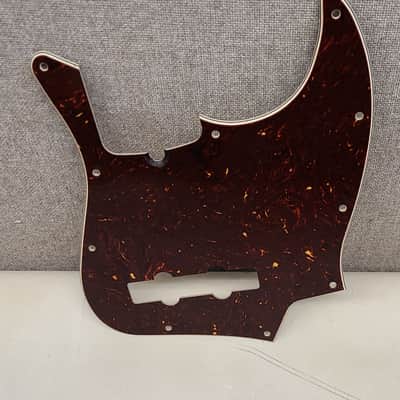 Fender Jazz Bass Guitar 10-Hole Genuine Tortoise Shell Pickguard image 2