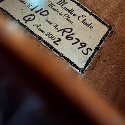 Klaus Mueller Etude Model 110 1/4 Size Violin (Consignment) image 2