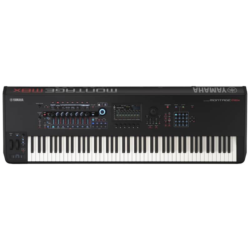 Yamaha Montage M8x 88-Key Synthesizer with FSX Action, Black image 1