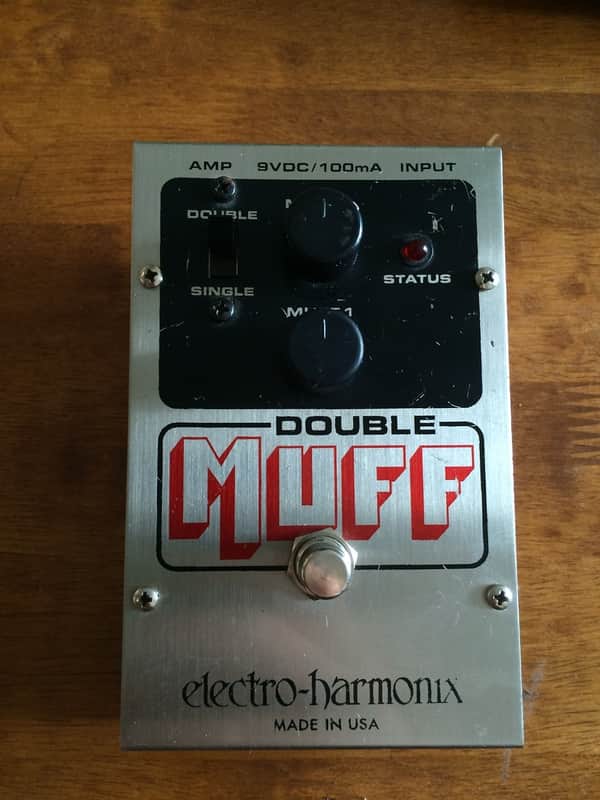 希少Electro-Harmonix Double Muff ギターペダル Electro-Harmonix Double Muff Fuzz / Overdrive Pedal | Reverb