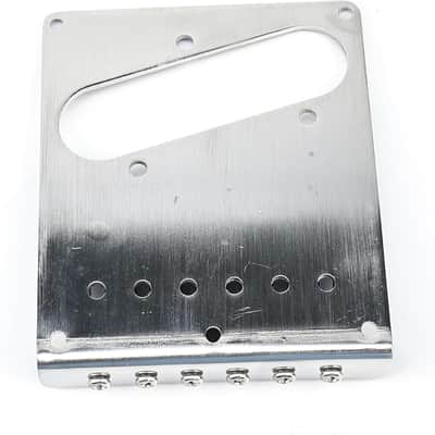 Fender Telecaster Stainless Steel Engraved Bridge Single Coil (10.5mm Post Spacing) - Chrome FREE SHIPPING! image 4