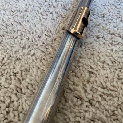Haynes Flute HMF Gold Emb 1971 - Silver image 9