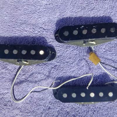 1979 1980 1981 1982 Fender USA Stratocaster pickups with X1 Strat bridge pickup - MINTY! image 1