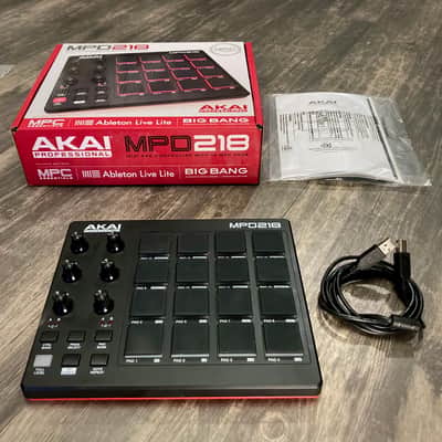 Akai MPD218 Drum Pad Controller | Reverb