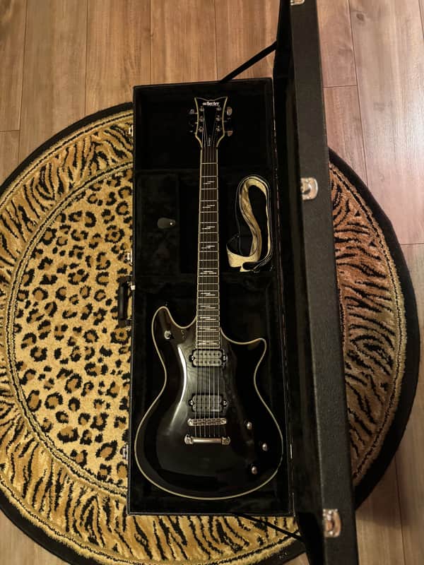 Schecter Tempest Blackjack w/ Lundgren Black Heavens image 1