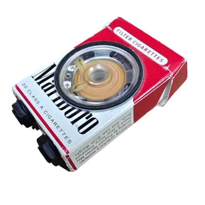 Used Zinky Lil Smokey Amp - Marlboro Red - Pre-Warning Label image 3
