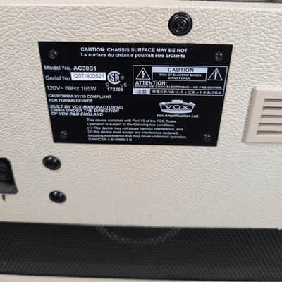 Vox AC30S1 OneTwelve 30-Watt 1x12" Guitar Combo 2018 - Present - White image 9