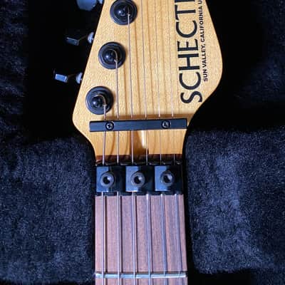 2013 Schecter USA Custom Shop CET Black Ocean HSS image 3