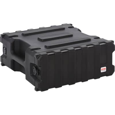Gator G-PRO-4U-19 Pro Series Molded Mil-Grade PE Rack Case, 4 Space, 19" Deep image 1
