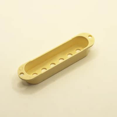Single Coil Strat Pickup Cover Parchment - Neck and Middle Position image 2