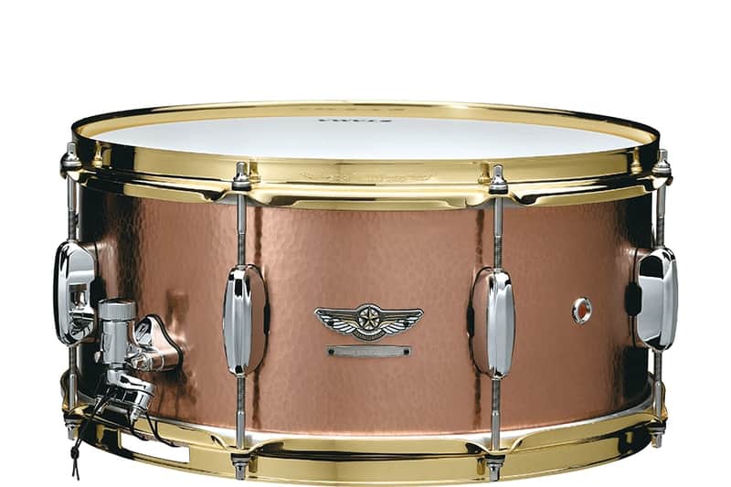 Tama Star Reserve Hand Hammered Copper 6.5x14 Snare Drum image 1