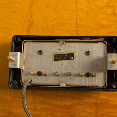 Gibson ES-350TD Thinline Hollow Body Electric Guitar (1961), ser. #R6078-10, original brown hard shell case. image 18