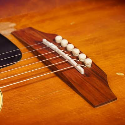 1970 Gibson B-25 00-Size Acoustic Guitar (VIDEO! Fresh Work, Ready) image 9