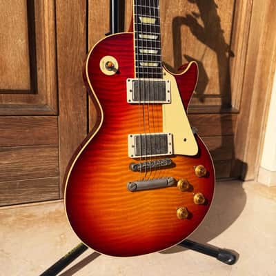 Gibson Custom Shop R9 Murphy Lab 1959 Les Paul Standard Reissue Ultra Light Aged Factory Burst LPR59ULFBNH1 image 6