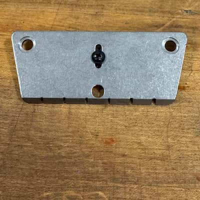 Zamm Guitar Raw Steel Guitar Bridge – Made in USA Fits Danelectro Silvertone image 7